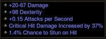 Item Stats