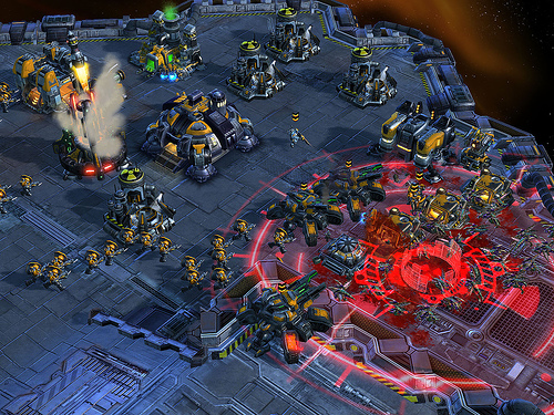 Ghost Nuke Terran Base