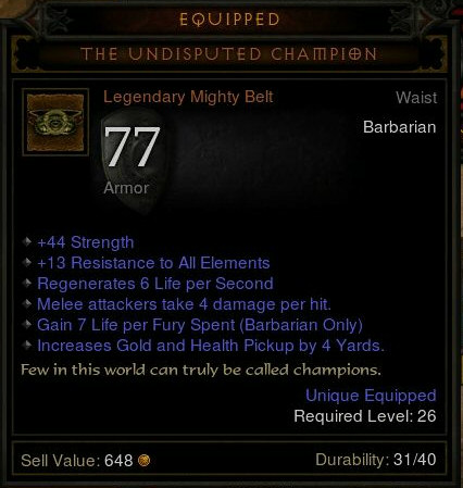 The Undisputed Champion