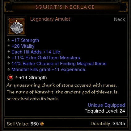 Squirt's Necklace