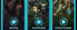 Terran, Zerg, and Protoss